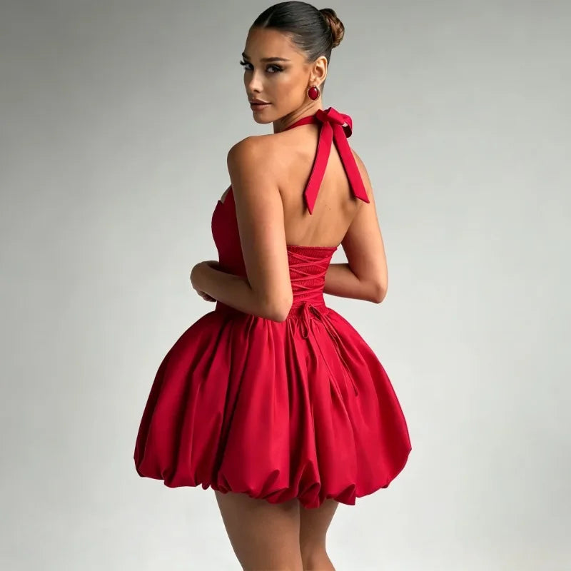 The Bella Bow Halter Mini