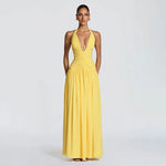 The Sunbeam Plunge Split Maxi