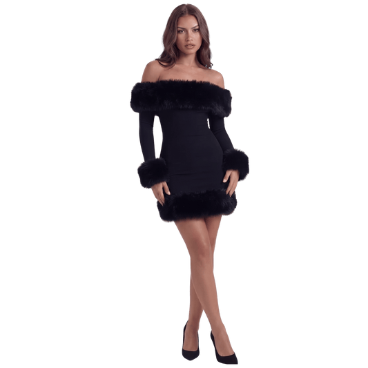 The Onyx Pleated Slit Maxi
