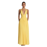 The Sunbeam Plunge Split Maxi